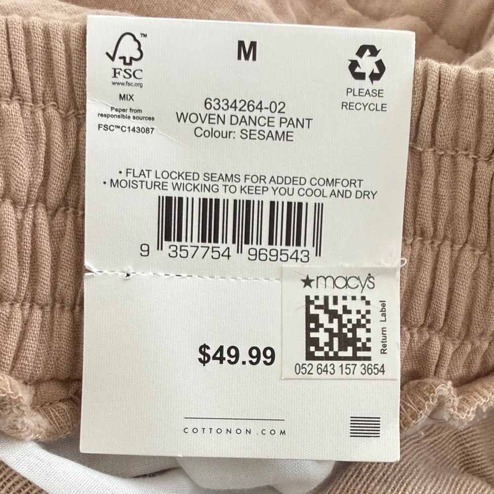 Cotton On Body Tan Woven Pants - Picture 4 of 4